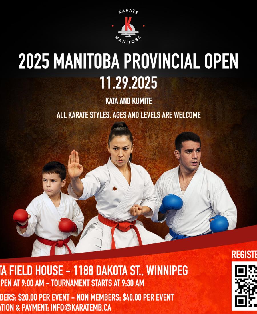 2025 Manitoba Provincial Open Poster