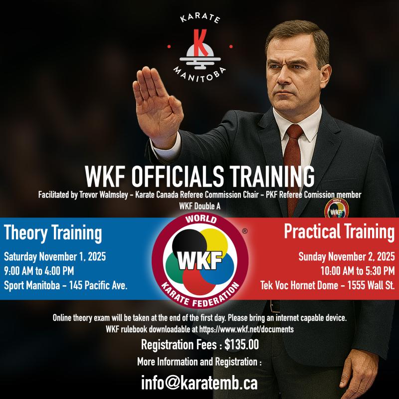 WKF Officials Training