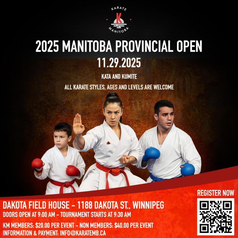 2025 Manitoba Provincial Open Poster